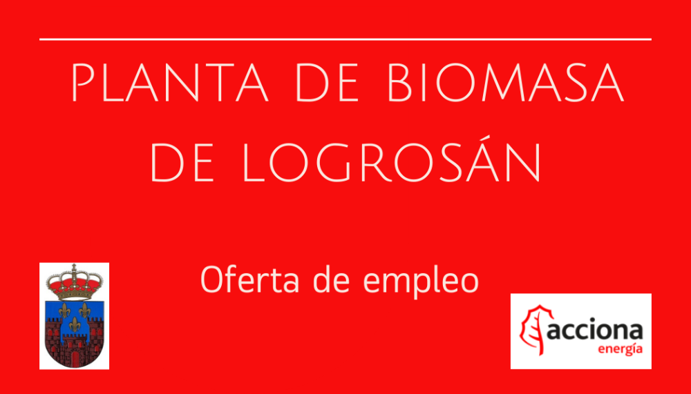 Imagen Planta Biomasa. Oferta de Empleo: Oficial de 1ª Encofrador y Oficial de 2ª Encofrador.