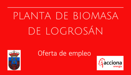 Imagen Planta de Biomasa. Oferta de Empleo. Electromecánico y Albañil