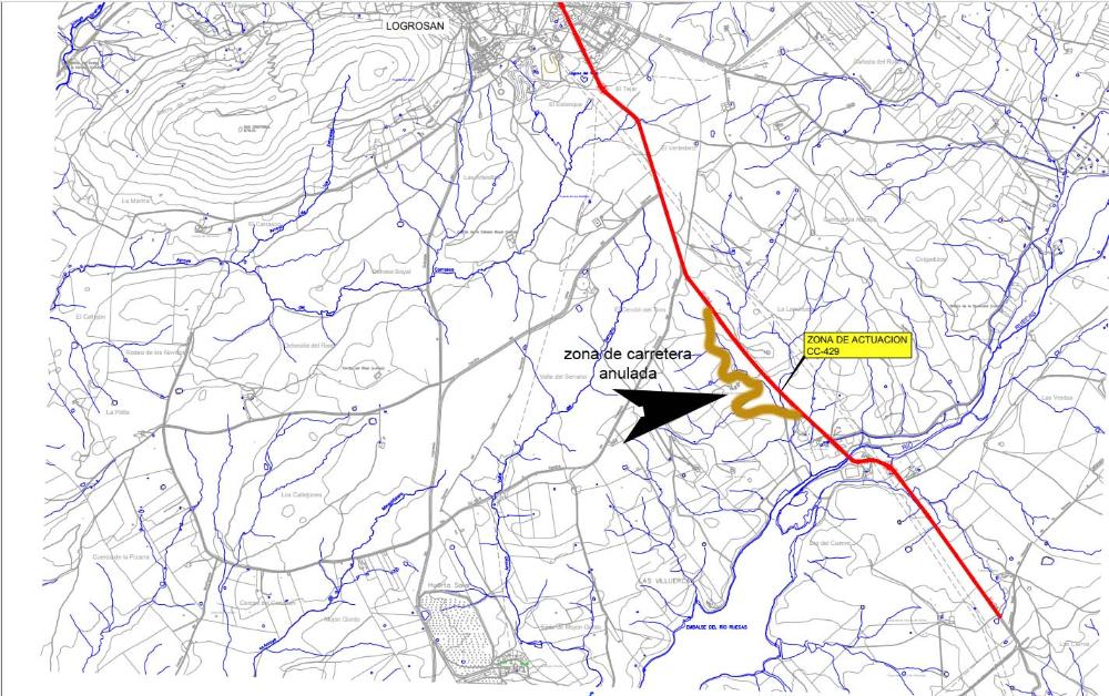 Imagen COMIENZO DE LAS OBRAS EN LA CC-429 (CAMINO VECINAL)