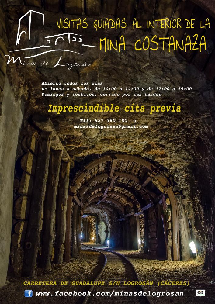 Imagen Visitas Guiadas al interior de 'LA MINA COSTANAZA' IMPRESCINDIBLE CITA PREVIA