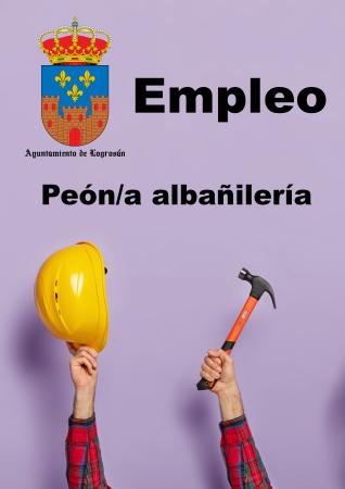 Imagen Bases para la contratación de un peón/a de Albañilería.