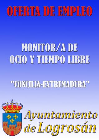 Imagen OFERTA DE EMPLEO. MONITOR DE TIEMPO LIBRE