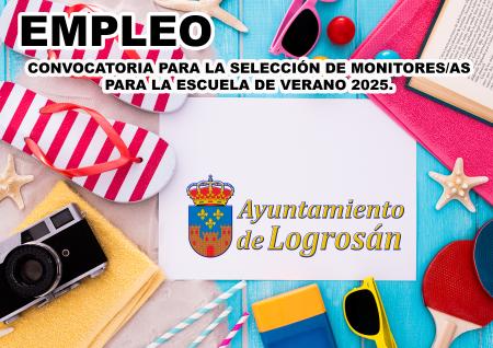 Imagen CONVOCATORIA PARA LA SELECCIÓN DE MONITORES/AS PARA LA ESCUELA DE VERANO 2025.