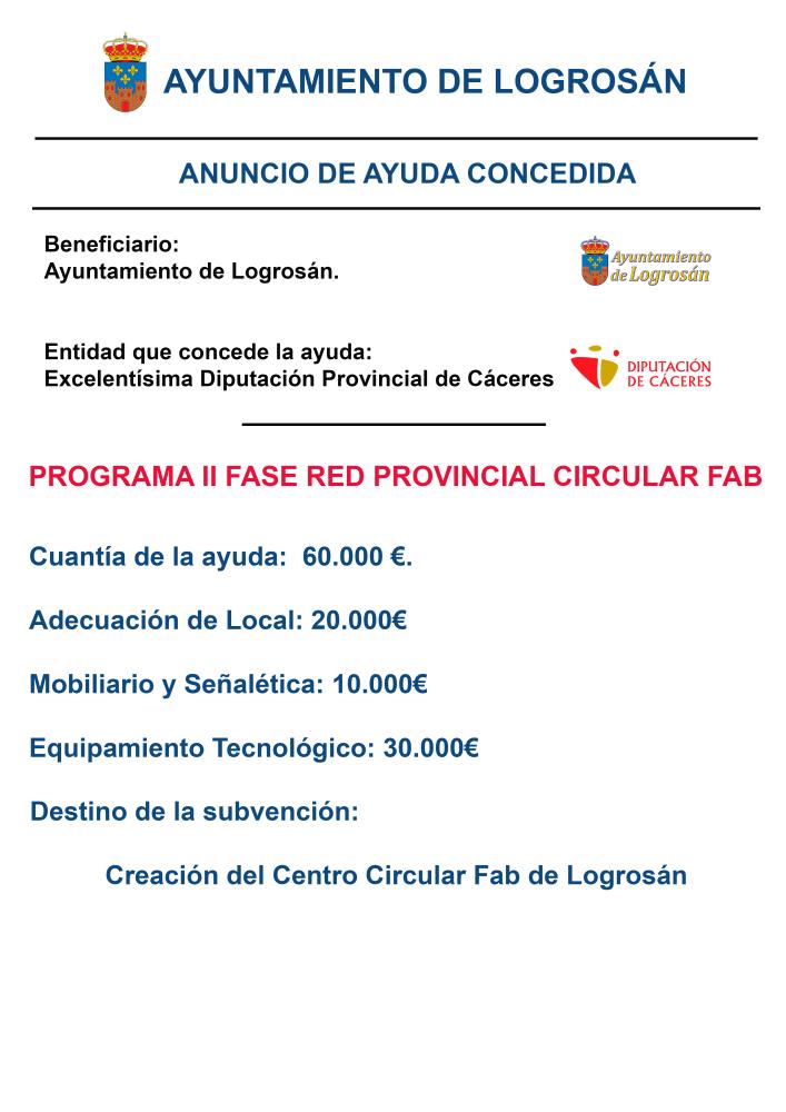 Imagen PROGRAMA II FASE RED PROVINCIAL CIRCULAR FAB